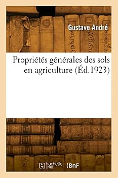 Paperback Propriétés générales des sols en agriculture [French] Book