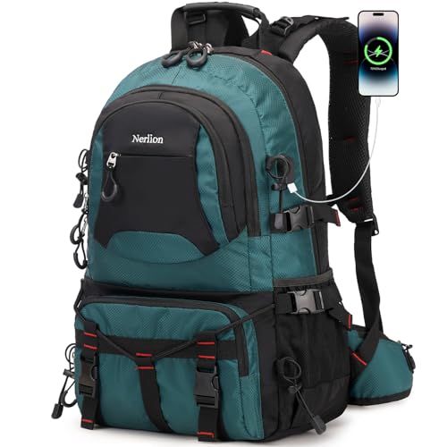 Nerlion 40L Hiking Backpack Travel Backpack for Men Women Camping