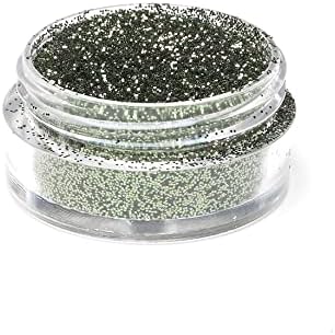 Ultra Fine Glitter/Nail Art Floristry Dust/Wine Glass & Crafting Glitters/Card Making Supplies / 0.008" Pack of Glitter 10g 25g 50g 100g (Light Gold, Pot)