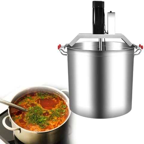 Stainless Steel Automatic Food Mixer & Stir Fry Machine, Versatile Hot Pot Sauce Cooker for Restaurants, Food Factories, and Home Cooking – Efficient & Durable