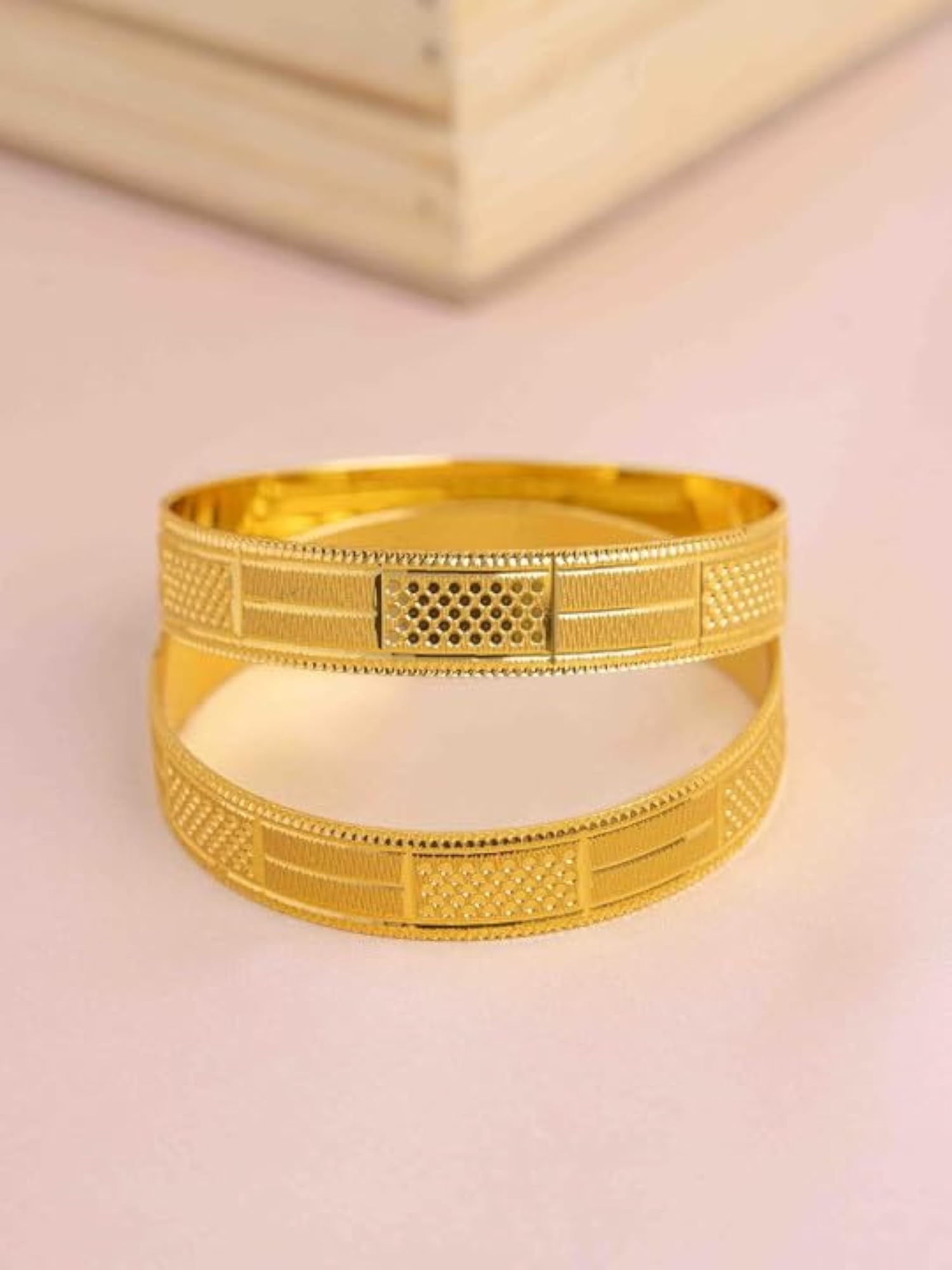 Traditional Plated Bangles Set Kada, Classic Ethnic Jewellery