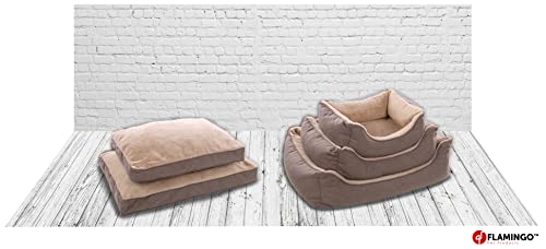 Coussin Flamingo ESMO grand format rectangulaire finitions beige - 4
