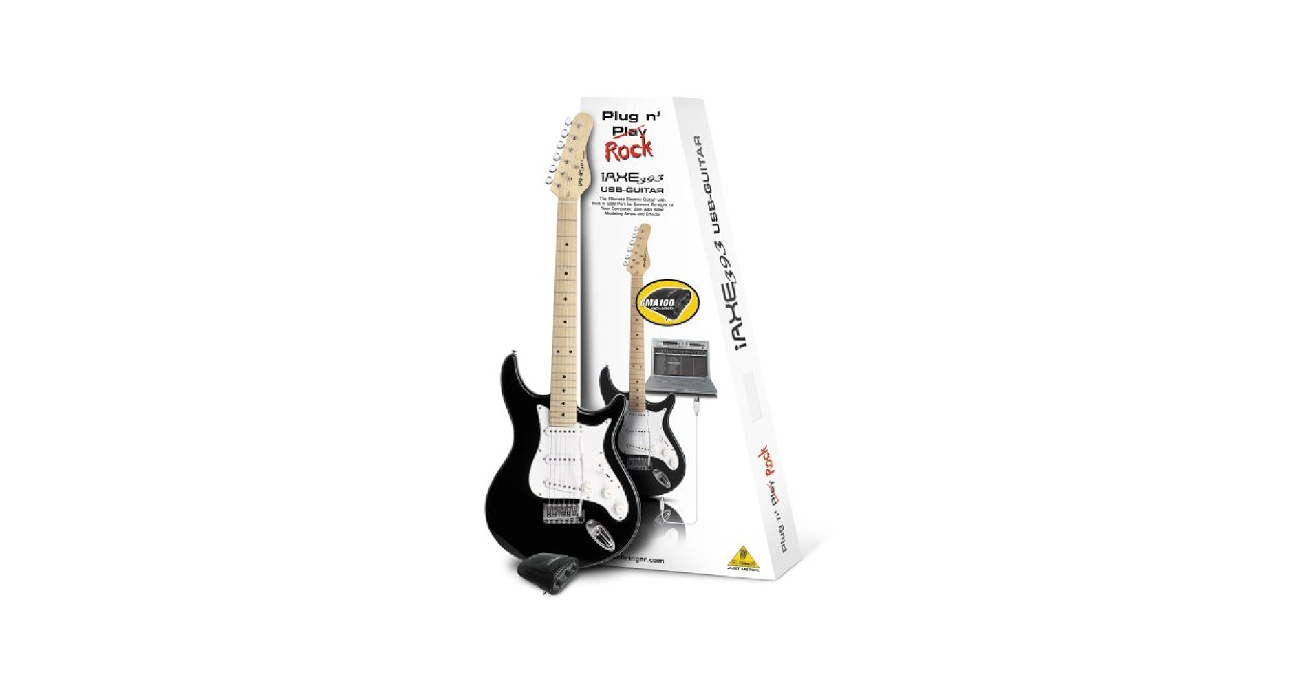 Amazon.com: Behringer iAXE393 USB Guitar Package - Black