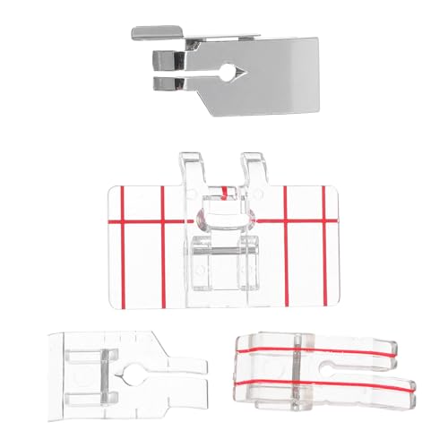 Set 4 Piezas Pies para Máquina de Coser Uso Hogar