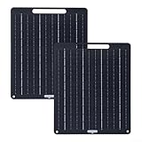 YobiLife 10 W Solarmodul-Ladegerät-Set zum Aufladen über USB, tragbare Solarstromquelle für Outdoor-Camping und mobile Geräte (2 Stück)