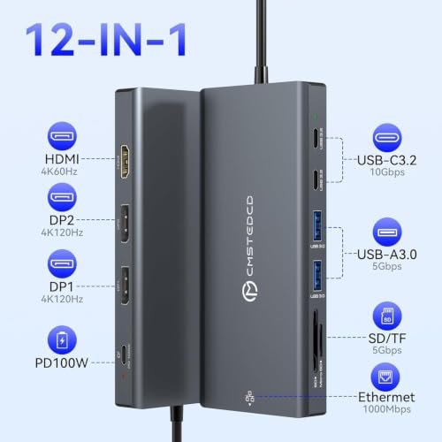 4K Thunderbolt workstation dock Kit product image