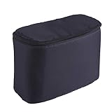 Cloison de sac pour appareil photo pratique de grande capacité, tissu en nylon 210D et coton EPE, cloison légère anti-usure, sac rembourré, pique-niques pour la randonnée,(black)