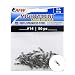 American Fishing Wire Mighty Mini Crane Swivels (100-Percent Stainless Steel), Black Color, Size 14, 78 Pound Test, 50-Pieces