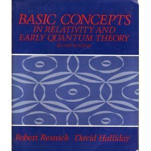 Paperback Basic Concepts in Relativity and Early Quantum Theory Book
