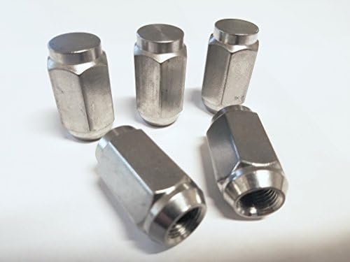 5 SOLID 100% STAINLESS STEEL Acorn Style Boat Trailer Rim Lug Nuts Nut Rustproof