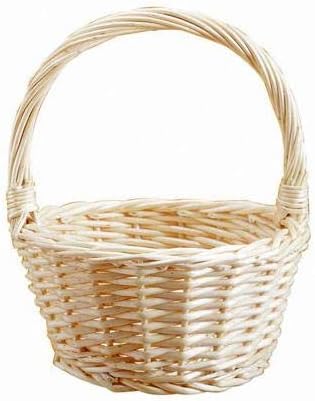 Richland Wicker Flower Girl Basket 12"