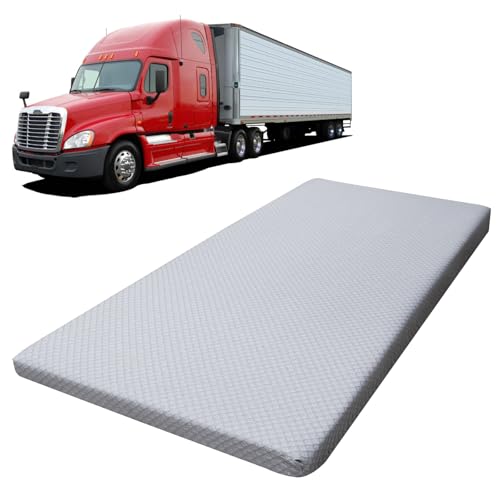 Kistrba 38x80x3.2 Semi Truck Mattress & RV Mattress Topper...