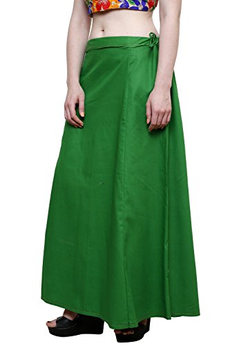 Image of Pistaa combo of 3 Women's Cotton Best Indian Readymade Inskirt Saree petticoats