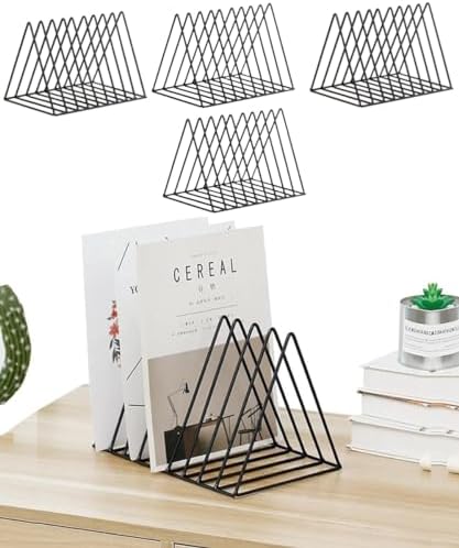 Triangle Magazine Rack NH10 DESIGNS Triangle Magazine Rack Stand, Newspaper Rack, File Racks ...