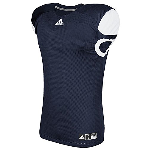 adidas Men s Press Coverage Football Jersey Collegiate Navy White Medium