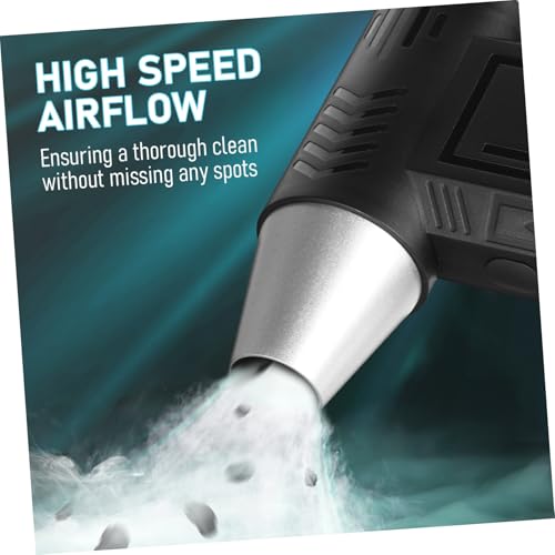 Mini ventilador portátil ajustable con soplador de polvo para camping 4
