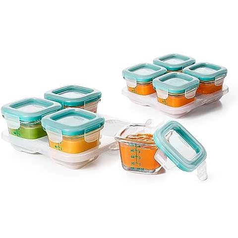 OXO Tot 8pc Glass Baby Block Set Cover