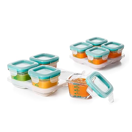 Can you take jars of baby food in hand luggage OXO Tot 8pc Glass Baby Food Container Set