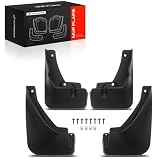 A-Premium Mud Flaps Compatible with Lexus NX250, NX350, NX350h, NX450h+, 2022, No Drilling Required Mud Guards with Hardware Accessories, Set of 4 Front and Rear