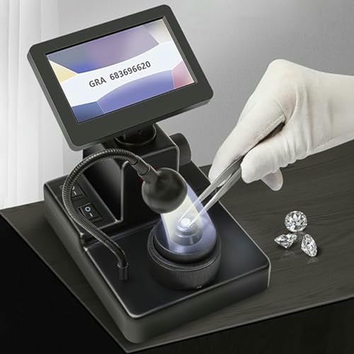 Microscopio digital giratorio 360 con iluminación LED para detalles de joyería 4