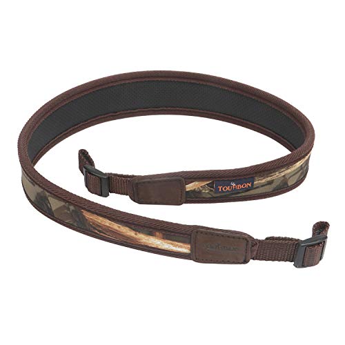 Tourbon, tracolla per fucile in neoprene, impermeabile, adatta per andare a caccia e per attività all’aperto, mimetica
