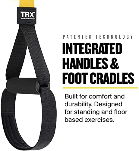 TRX All-in-One Suspension Trainer and Bundle Kit - Home-Gym System for the Seasoned Gym Enthusiast, Includes TRX Training Club Access