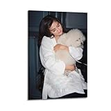 LOXBFMPKI Poster mural dcoratif sur toile pour chambre  coucher et chambre  coucher - Selena Gomez (4) - 20 x 30 cm