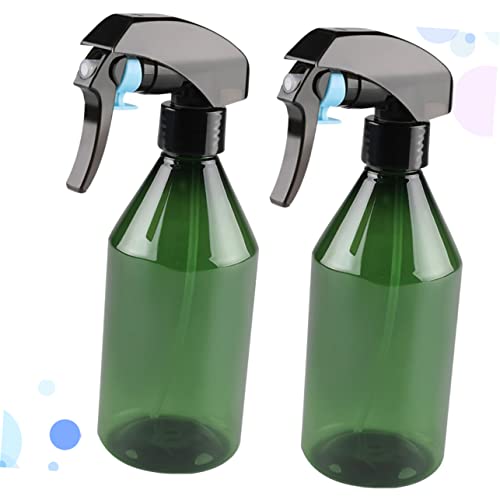 STOBAZA 2 Pçs Pulverizador De Água Para O Cabelo Garrafa De Plástico Frasco De Spray Transparente Fe