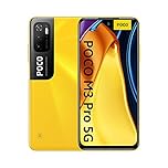POCO M3 Pro Smartphone Double 5G - RAM 4Go ROM 64Go MediaTek Dimensity 700, 90Hz 6.5" FHD+ DotDisplay, Batterie 5000mAh (typ), Triple Caméra AI 48MP (Version Mondiale) (POCO Yellow)