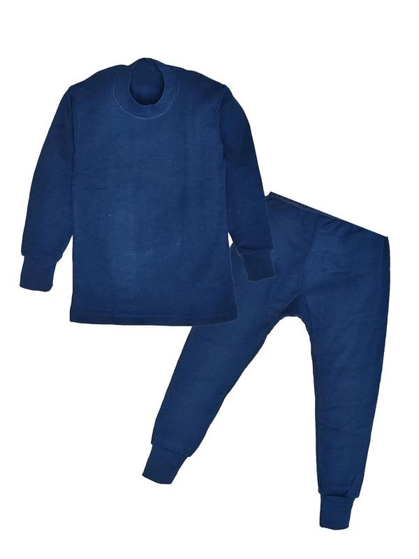 UNDERLOOP Premium Blue OSWAL/Inner/Thermal Set for Girls and Boys Pack of 1
