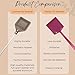Brute Handcraft Personalized Full-Grain Leather Fly Swatter, Handmade Quality with Custom Engravings