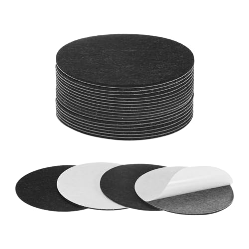 Base de lámpara de fieltro de 4.5 pulgadas, almohadillas autoadhesivas de 2mm, 20 uds 2