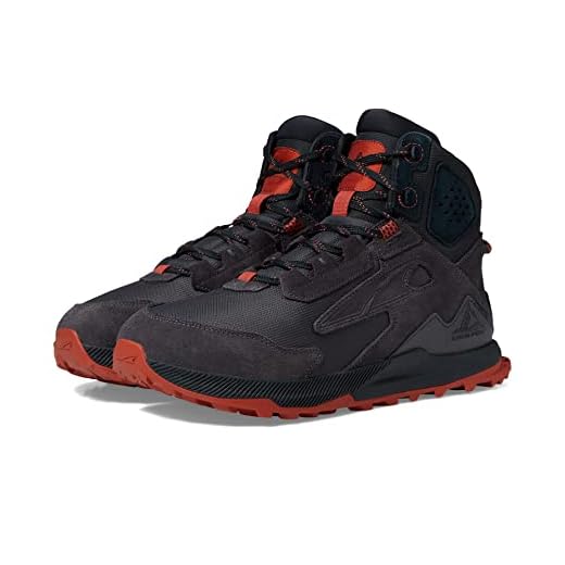 ALTRA Men's AL0A7R6I Lone Peak Hiker 2 Trail Shoe, Black/Gray - 11.5 M US