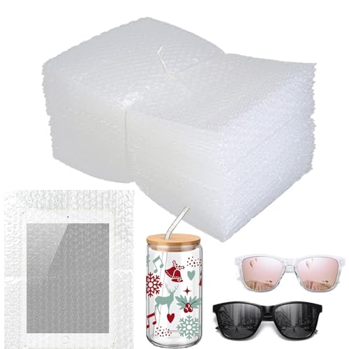 50Pcs Bubble Bag, 20CMx25CM Bubble Pouches wrap for Shipping, 8â€x10â€ Double Wall Cushioning for Packing, Moving and Storage Fragile China Dishes Electronic Item