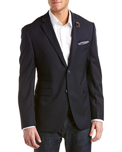 Original Penguin Men's Slim Fit Blazer, Navy Solid, 38 Regular