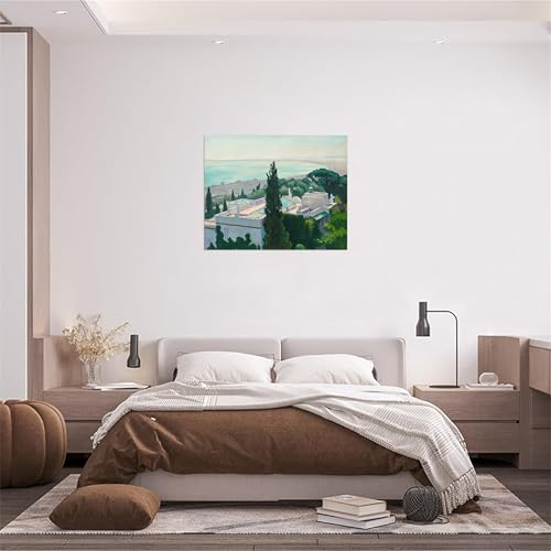 Albert Marquet impression sur toile de la Villa 100x80cm