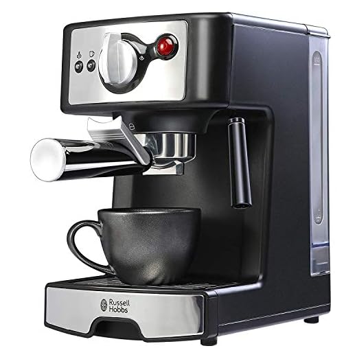 RUSSELL HOBBS Coffee Maker 600 W (RCM60_Black) with 2 Years Warranty