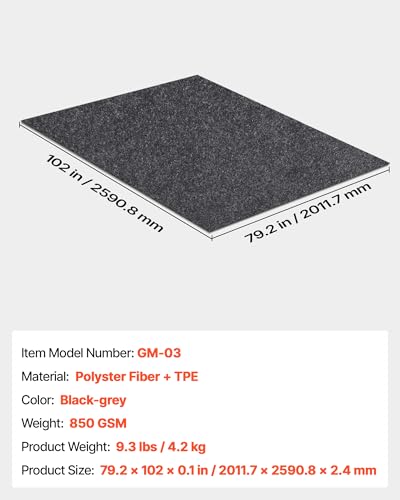 6m Flächen ohne Werkzeug (109) - Detailansicht von VEVOR Garagenbodenmatte 2x2,6m Test 2026 – Dealfoxx.de
