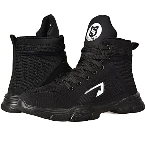 Image of SUADEX Steel Toe Boots for Men Women Waterproof Arch Support Work Construction Indestructible Safety Boots