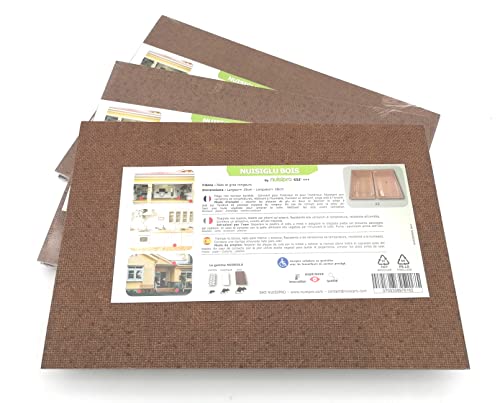 NUISIPRO - Plaques de glu Anti-Rats et Anti-Souris - Lot de 6 - Pièges Bois Haut de Gamme