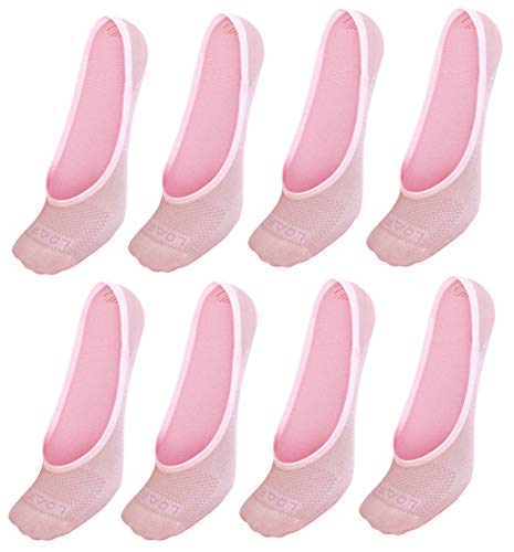 Image of ZeroSock Bamboo Viscose Ultra-Low No Show Socks (4 Pairs Per Box)