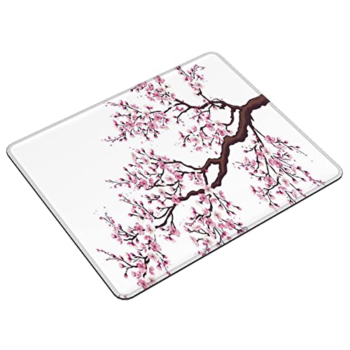 Tapis de souris arbre de cerisier imperméable accessoires ordinateurs portables