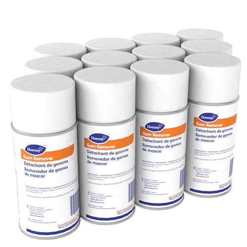 Diversey 95628817 Gum Remover, Spotter Removes Gum, Candle Wax, and