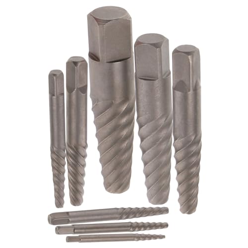 VILLCASE Damaged Bolt Remover 1 Set Screw Remover and Extractor Water Screw Extractor Tool for Quick Repair Jobs