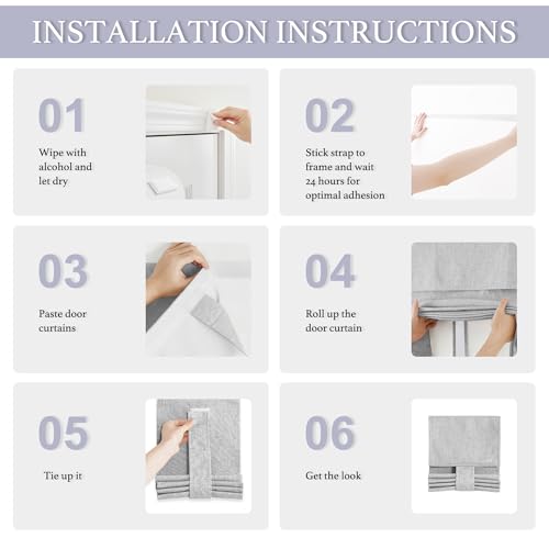 Image of RYB HOME Classroom Door Window Cover, 100% Blackout Shades for Classroom Windows and Doors Cover Lockdown Shades Blocks Views, W 8 x L 36 inch, Light Grey, 1 Panel