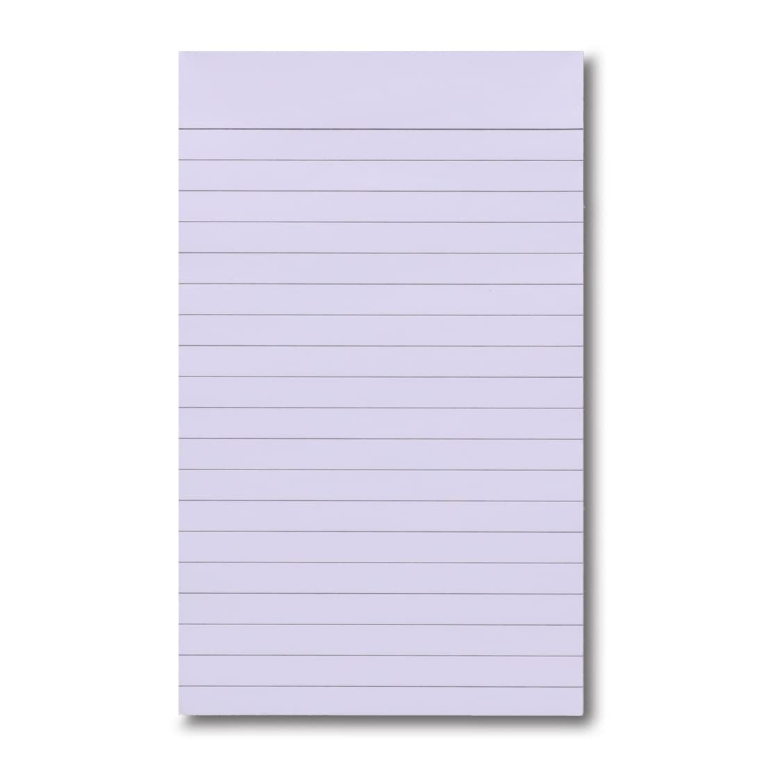 YOUVA Navneet | Schreibblock für Büros & Konferenzen | Schreibwaren für Firmenveranstaltungen | Größe Nr. 00 | 10,5 cm x 19 cm | Einzeilig | 80 Seiten | 5 Stück