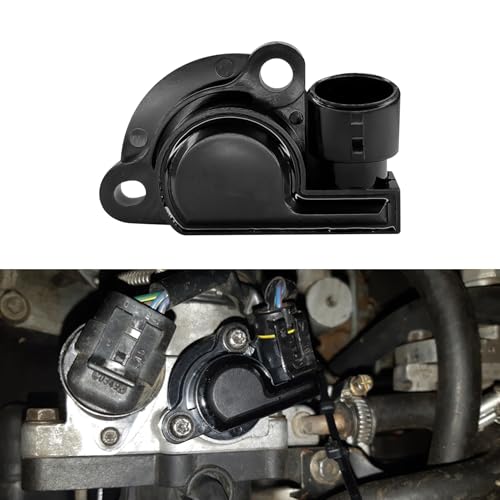 RGOAANC Car TPS Throttle Position Sensor Throttle Body Sensor TPS Accelerator Gas Fuel Idle Air Control Valve Sensors OEM 17087400 17088026 17111815 Car Gas Engine Accessories Fit for Chevy Buick