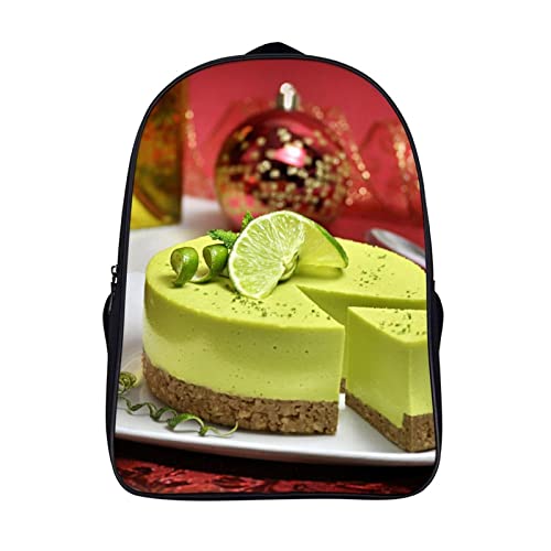 Cartable de mode Cheesecake sac à dos enfants 3D cool casual