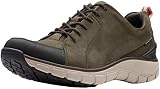 CLARKS Womens Wave Go Walking Shoe, Taupe Nubuck/Leather Combi, Size 7