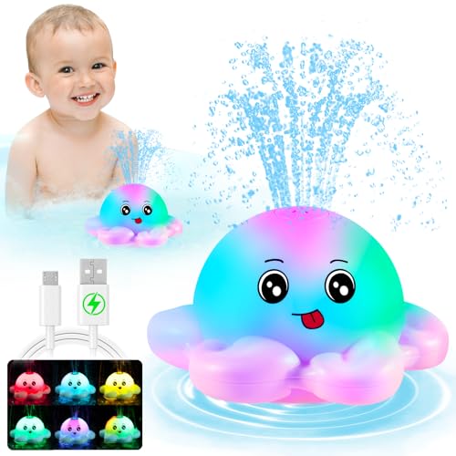 Gigilli Octopus Bath Badewannenspielzeug Baby...